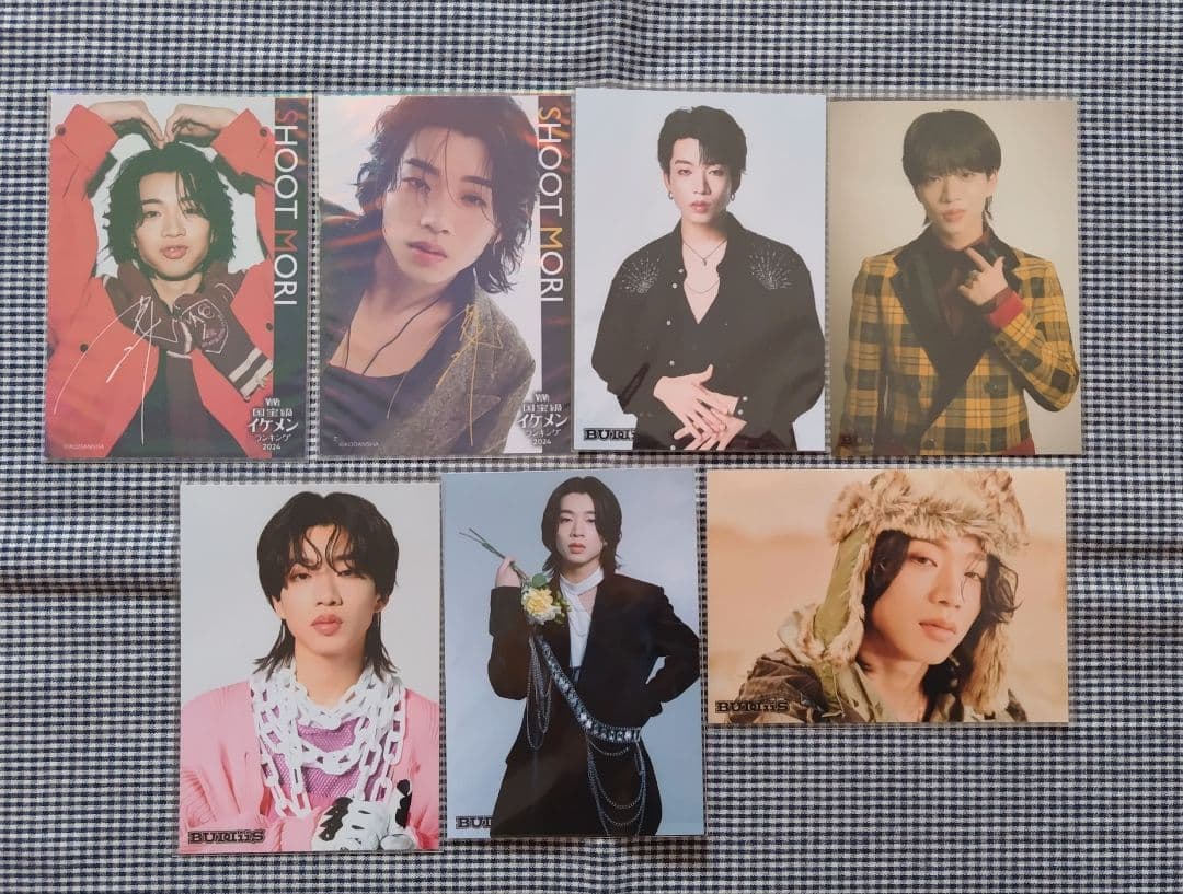 BUDDiiS SHOOT 森愁斗 生写真 7枚セット - メルカリ
