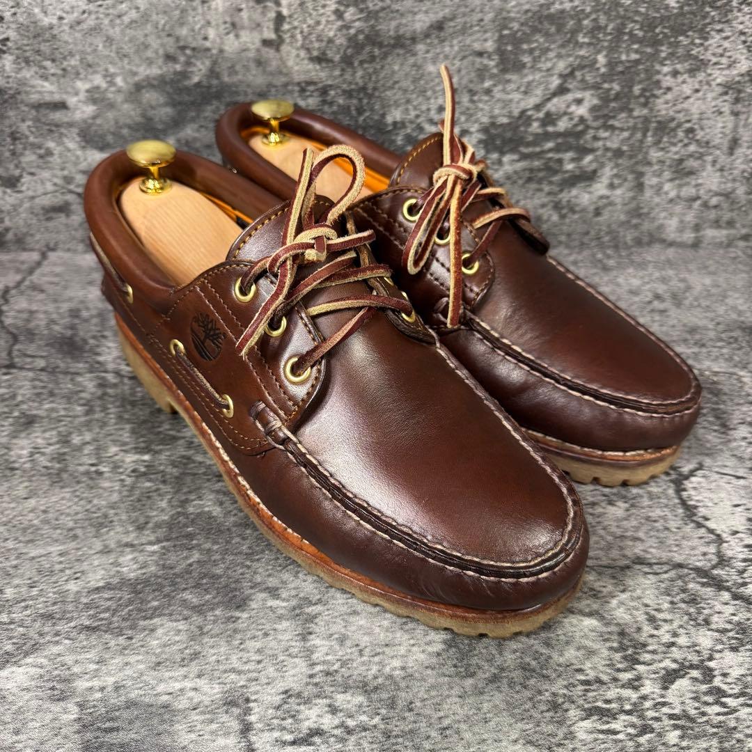 【大特価】ティンバーランド スリーアイ クラシック ラグ 7.5W ブラウン