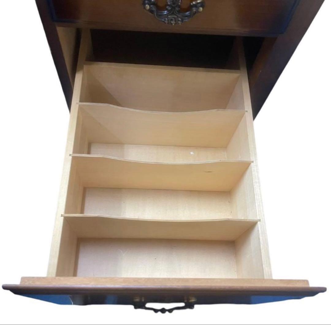 近畿限定無料配送 カリモク デスク 机 書斎 レトロ 木製 アンティーク