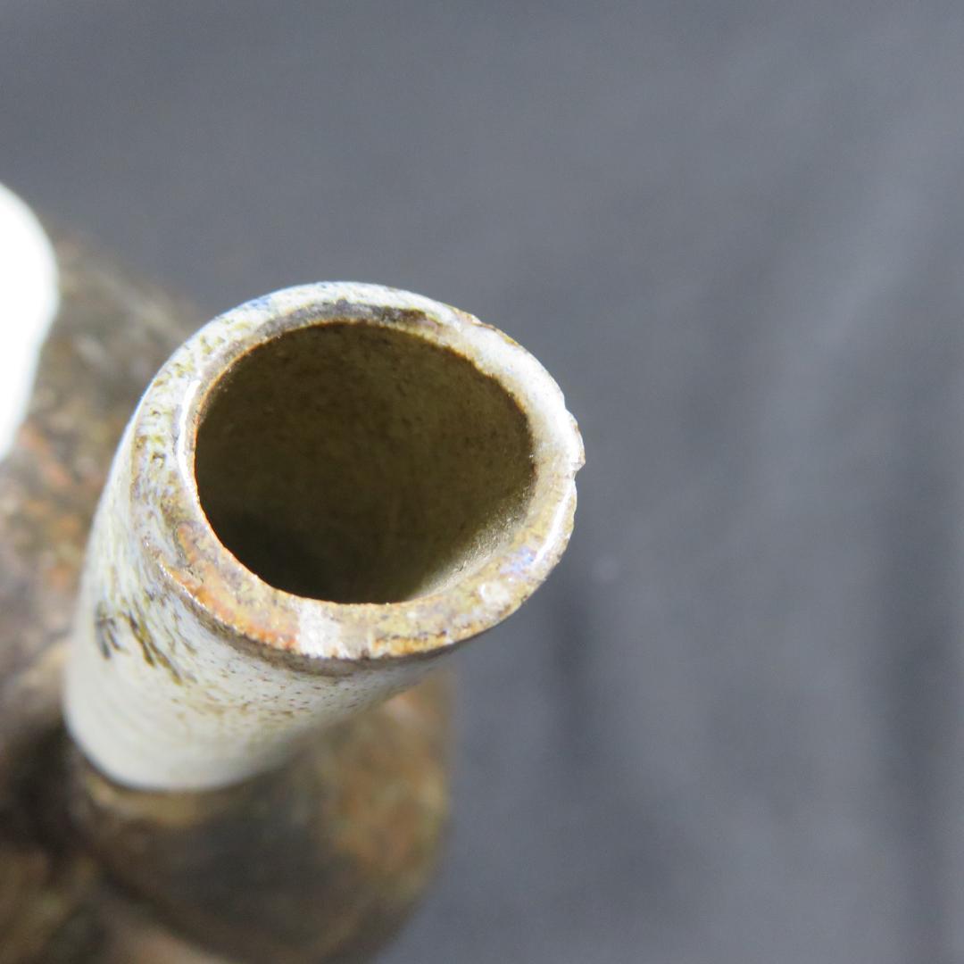 相馬 水注 水差し ポット 民藝 猪目 ハート 花器 訳アリ - メルカリ