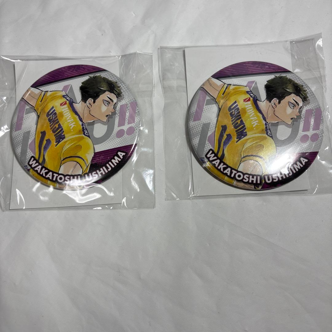 ハイキュー コレクション缶バッジ 排 牛島若利 - メルカリ