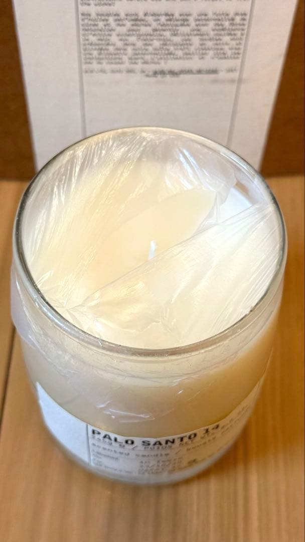新品未使用】LE LABO Palo Santo 14 アロマキャンドル - メルカリ