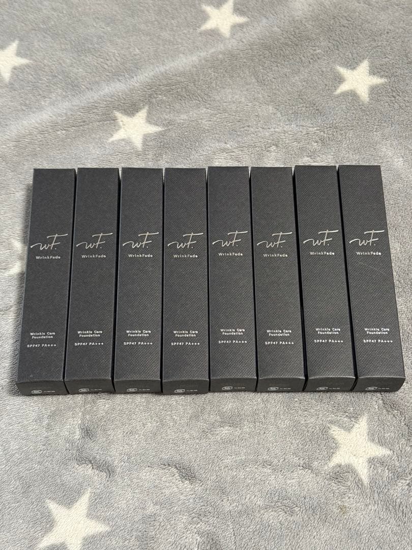 wrink fade シワ改善ファンデーション8本セット WrinkFade（リンクフェード） ファンデーション 薬用 リンクルケア