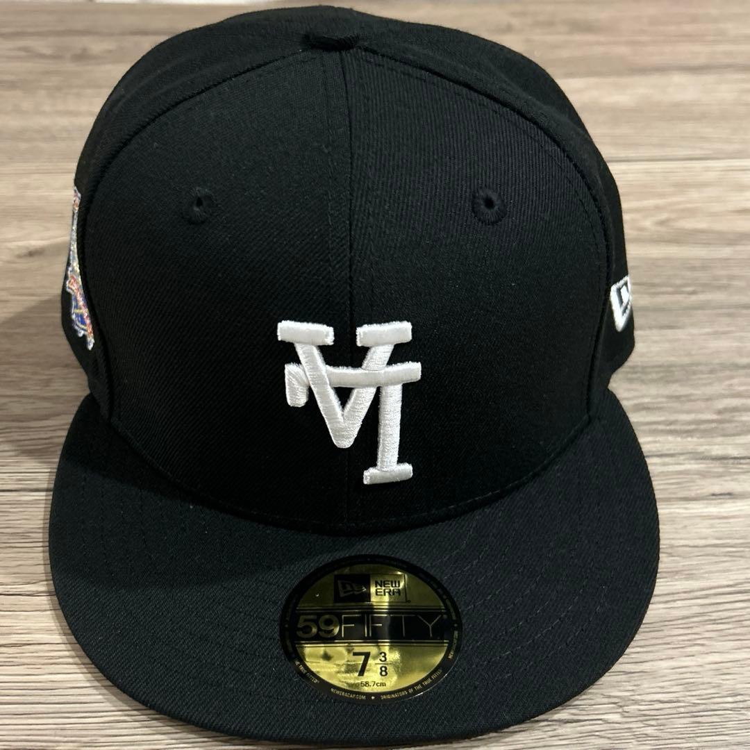 NEWERA ドジャース 40周年記念 59FIFTY LA 逆ロゴ 7 3/8 - メルカリ