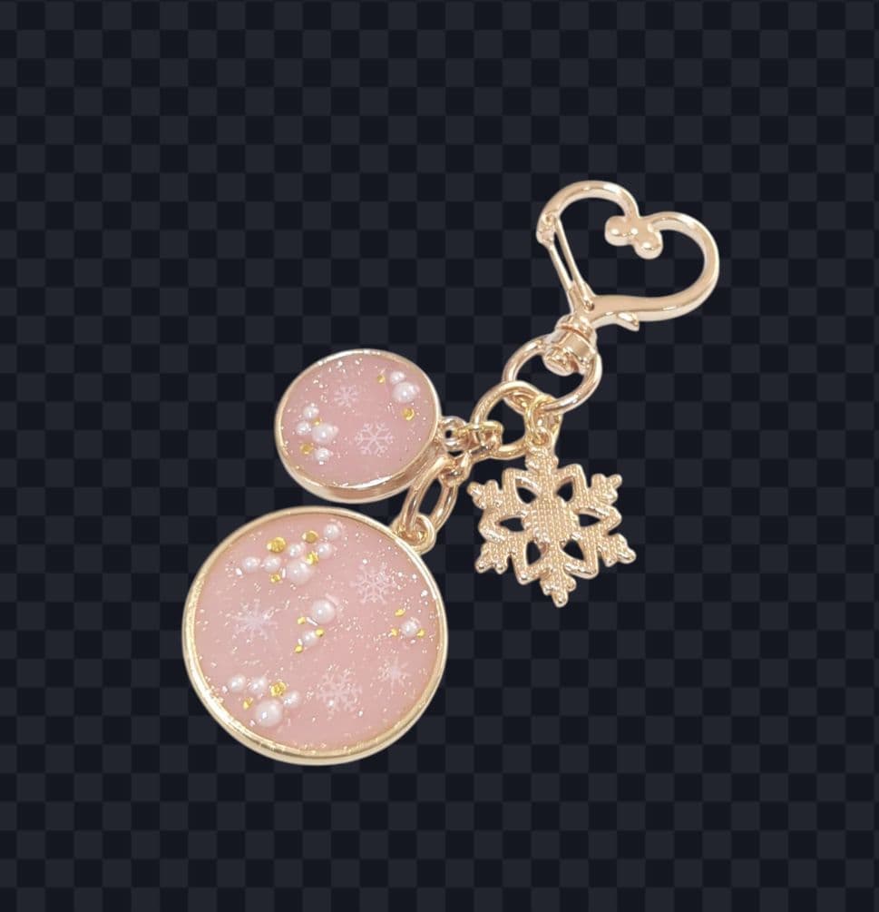 《名入れ・まとめ買割》ハンドメイド　ジャラジャラキーホルダー　メンカラ