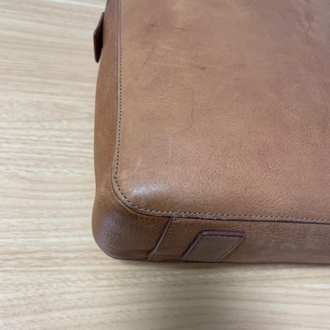 ダンヒル ビジネスバッグ ブリーフケース キャメル レザー L3J381T