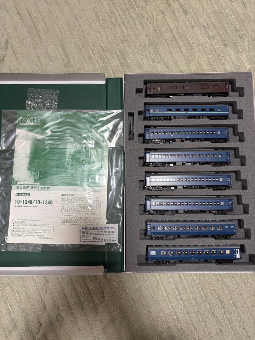 新品 KATO 10-1348 スリーパーエクスプレス \"音戸\" 8両基本セット