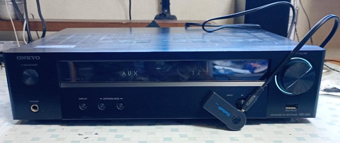 ONKYO NR-365(B) ネットワークAVレシーバー　BT対応動作良好