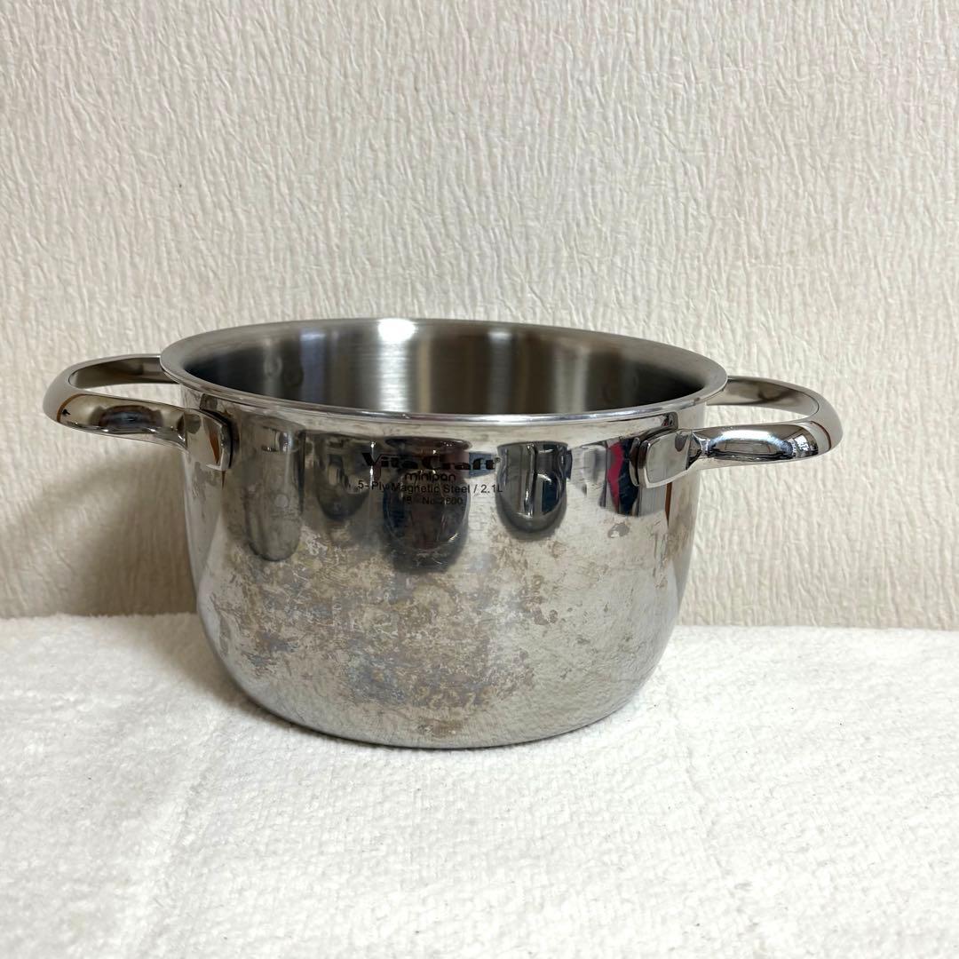 ビタクラフト ミニパン 5点セット 両手鍋3個 蓋2個 重ね収納 - メルカリ