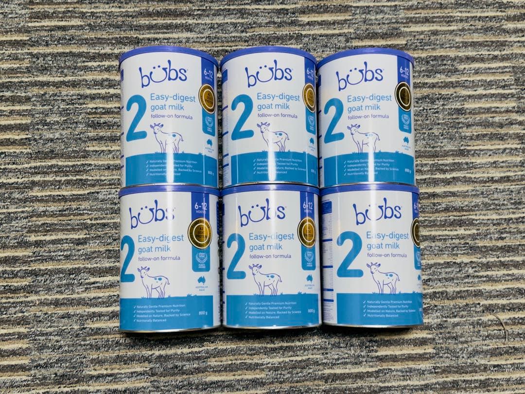 bubs Easy-digest 2 800g 6缶セット ミルク