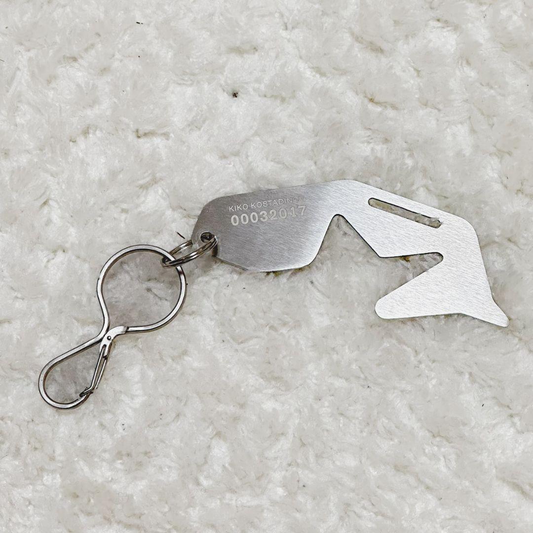 美品】キコ コスタディノフ 17aw キーホルダー シルバー 00032017