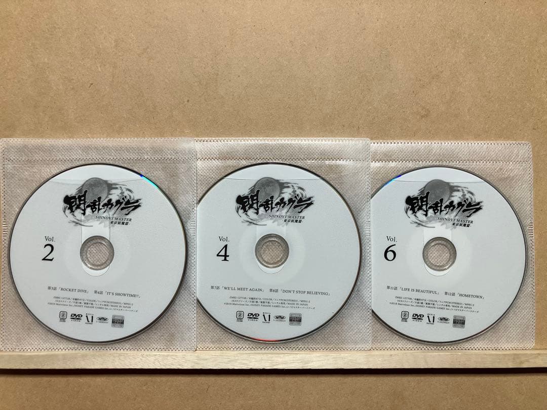 閃乱カグラ　全6巻　閃乱カグラ東京妖魔篇　全6巻　DVDレンタル版