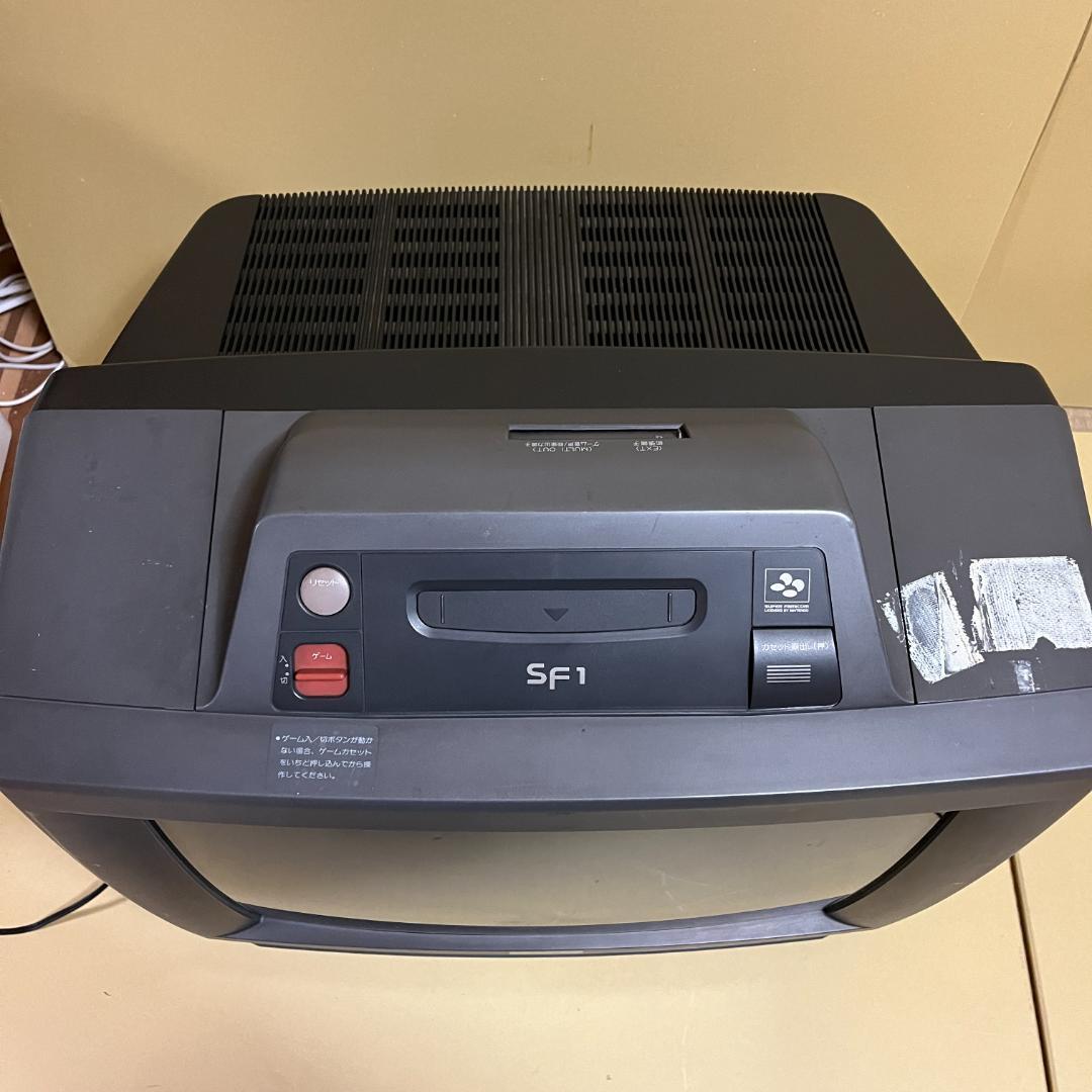 SHARP SF-1 スーパーファミコン内蔵テレビ 21G-SF1 完動品 - メルカリ