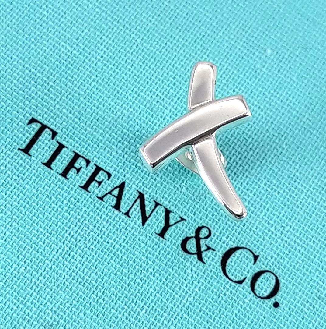 ◆SALE◆【ティファニー】キス　クロス　ピアス　片耳　1790 楽天市場】ティファニー Tiffany & Co. ピアス キス X クロス