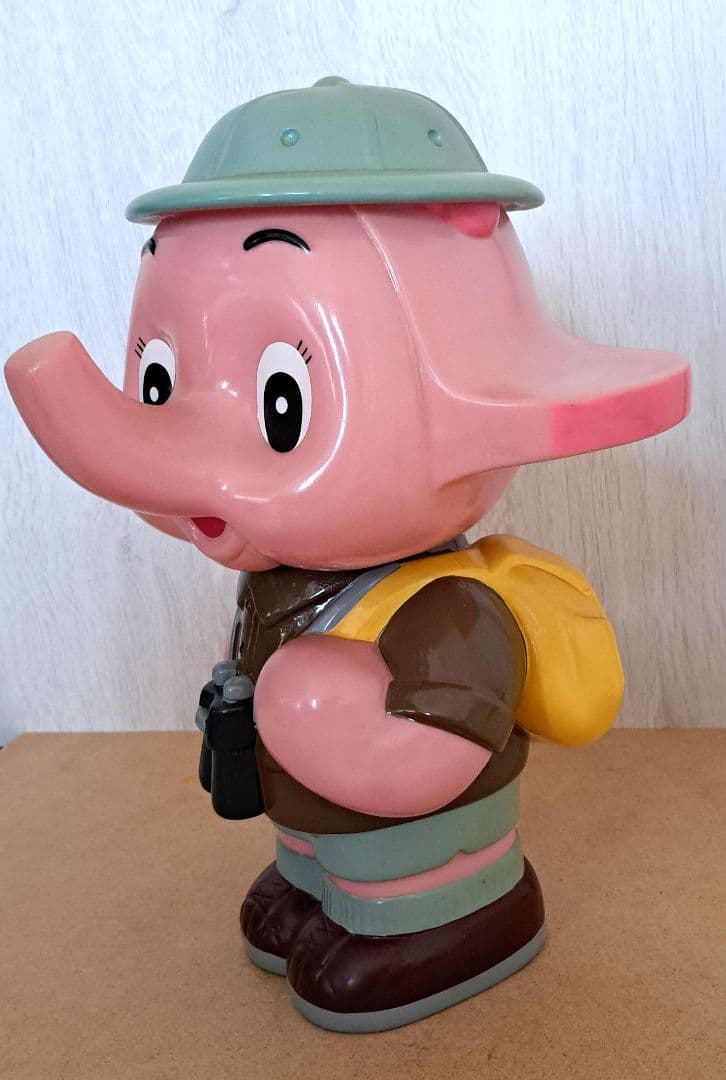 佐藤製薬　サト子ちゃん 探検家　貯金箱フィギュア　高さ３２cm サトちゃん サト子ちゃん貯金箱タイプフィギュア2体セット 非売品 貯金