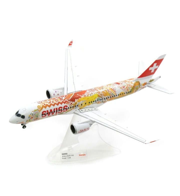 SWISS A220-300 特別塗装機 1/200 ヘルパ