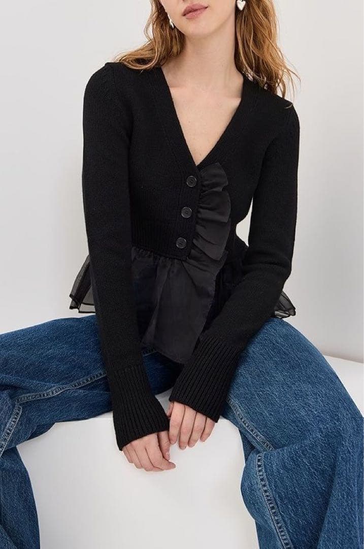 Heve ラバーパンツ ブラック 36