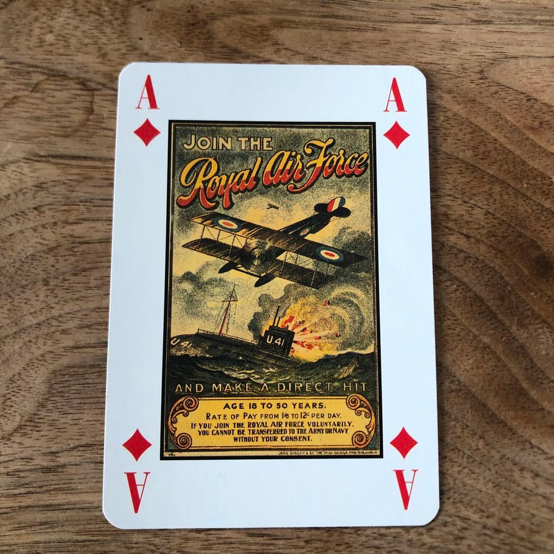 ヴィンテージトランプ アメリカプロパガンダ(第一次世界大戦) 絶版品