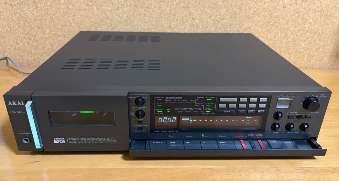 AKAI アカイGX-F91 カセットデッキ 中古 現状品 - メルカリ