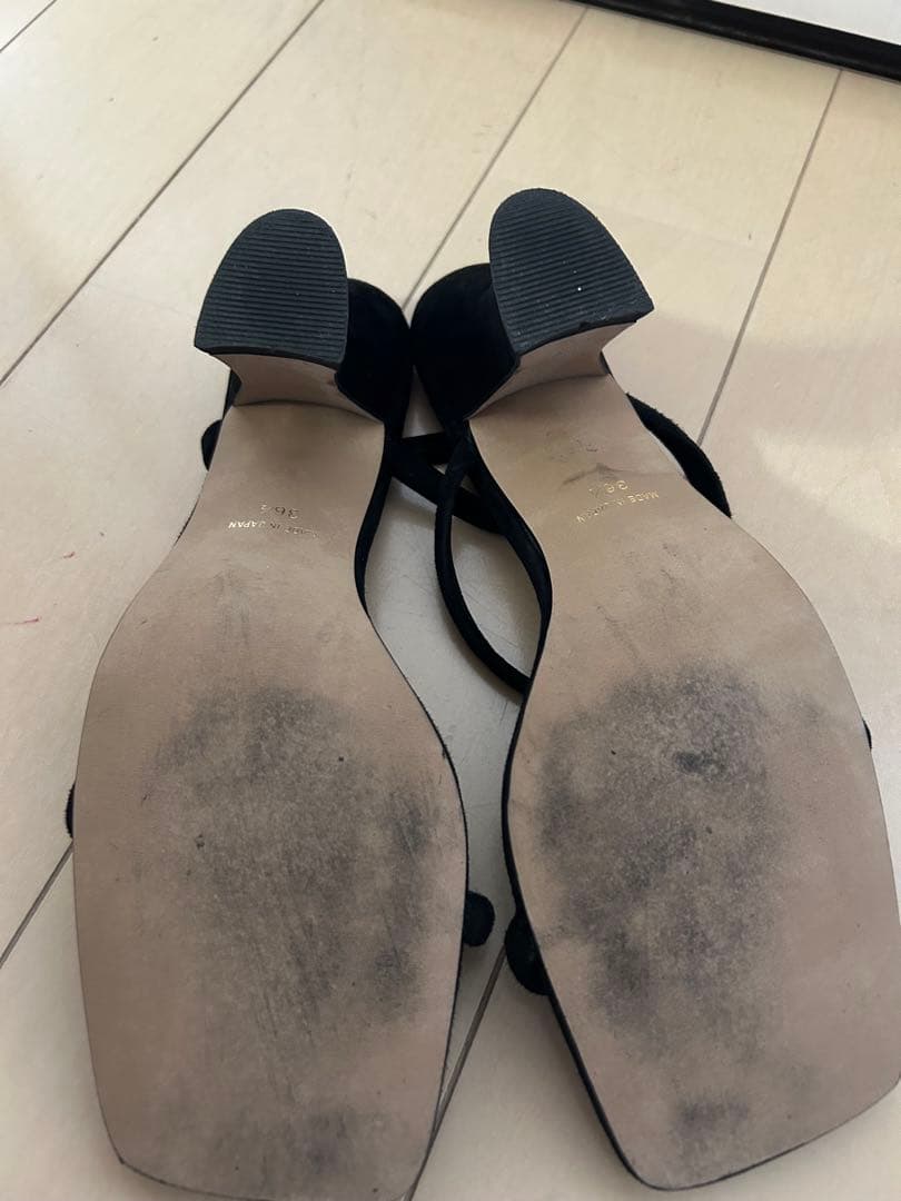 ユナイテッドアローズ　サンダル 2ライン ミュールサンダル 25S 23.5cm