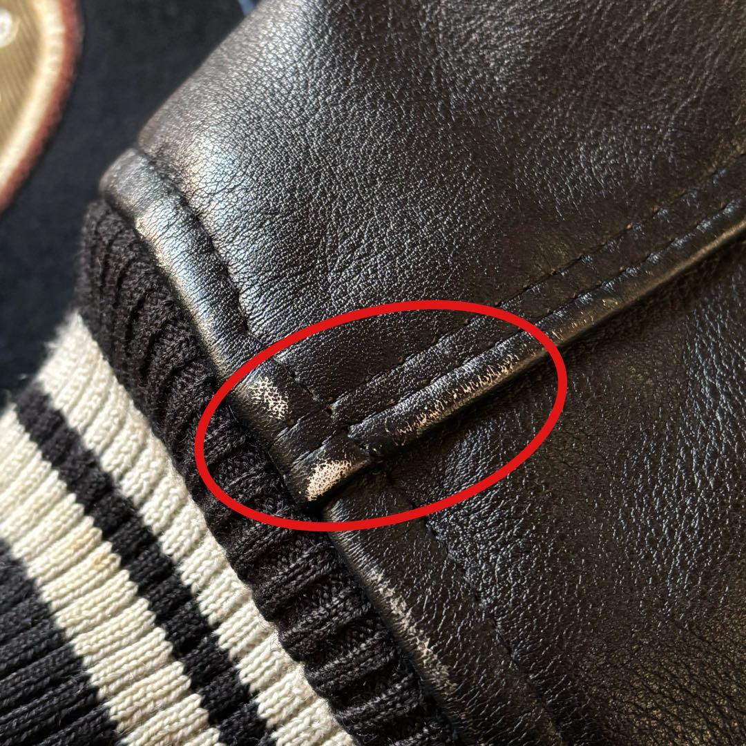 日本製】 オールドアバハウス スタジャン F-1 フランスGP フリーサイズ