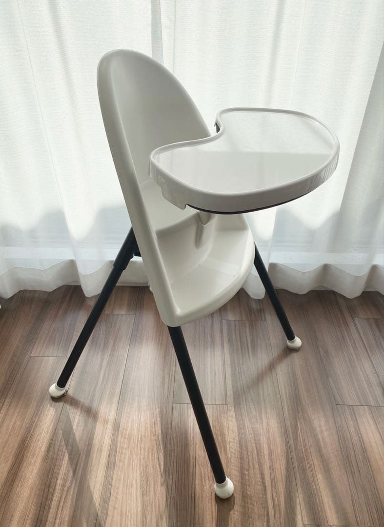 EW　ベビービョルン　ハイチェア　ベビーチェア　椅子　折りたたみ　ホワイト Amazon | ベビービョルン 【日本正規品保証付】 ハイチェア (ハーネス