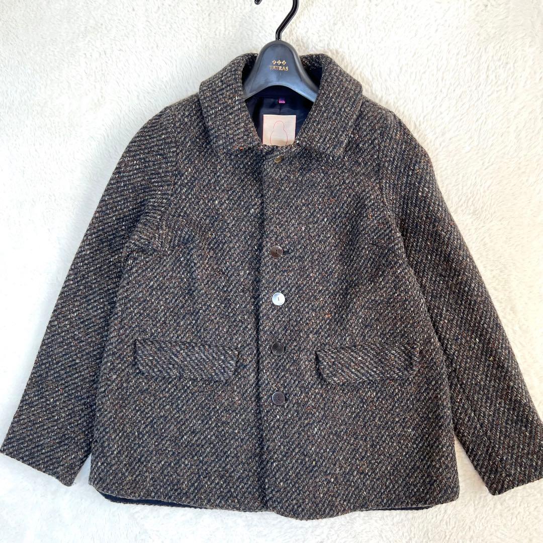 美品✨パラスパレス ミックスツイード ウール ジャケット コート 現行
