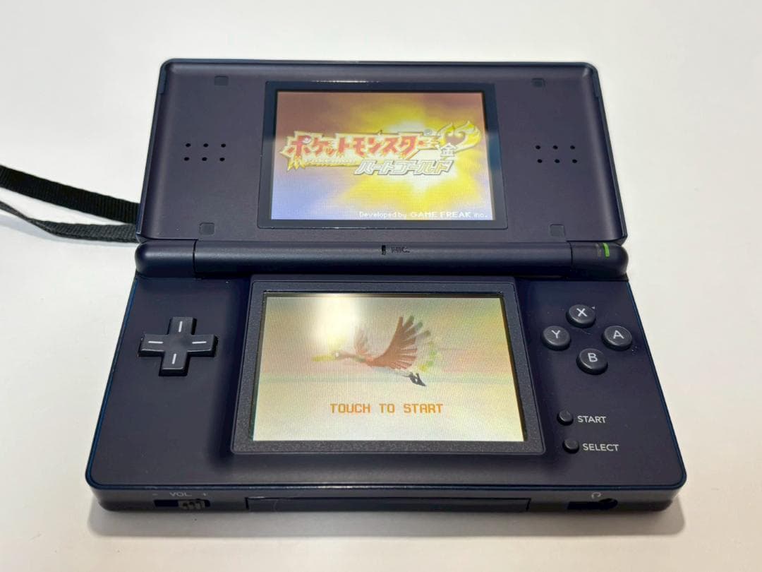ニンテンドーDSLite エナメルネイビー/ブルー 本体 -0624 - メルカリ