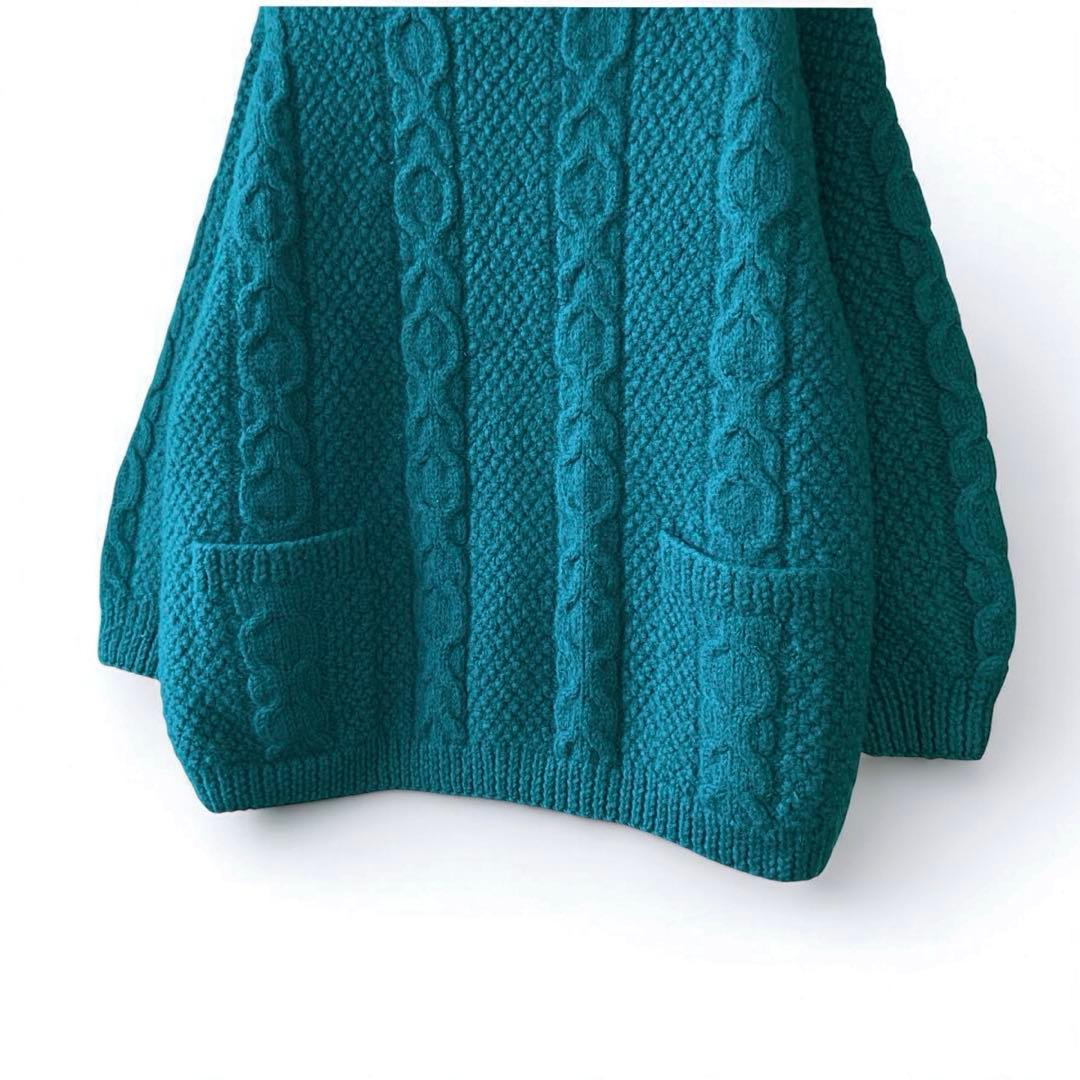 90s L.L.Bean “ パッチ ポケット ”ウール ニット セーター