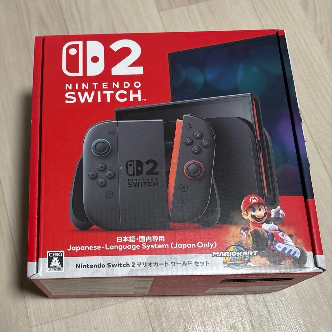 新品未開封Nintendo Switch 2 マリオカートワールドセット 本体 Nintendo Switch 2 マリオカート ワールド セット」の人気商品一覧