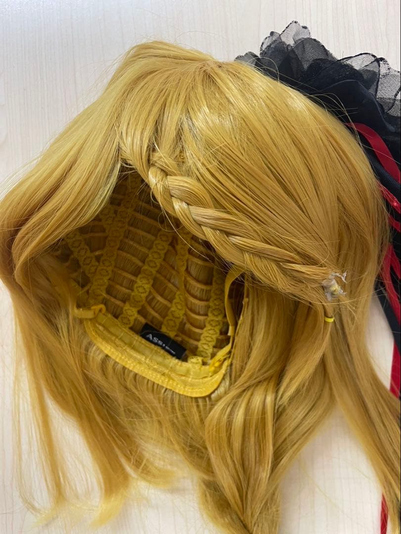 リゼロ プリシラ コスプレ衣装 ウィッグ 扇子 込 - メルカリ