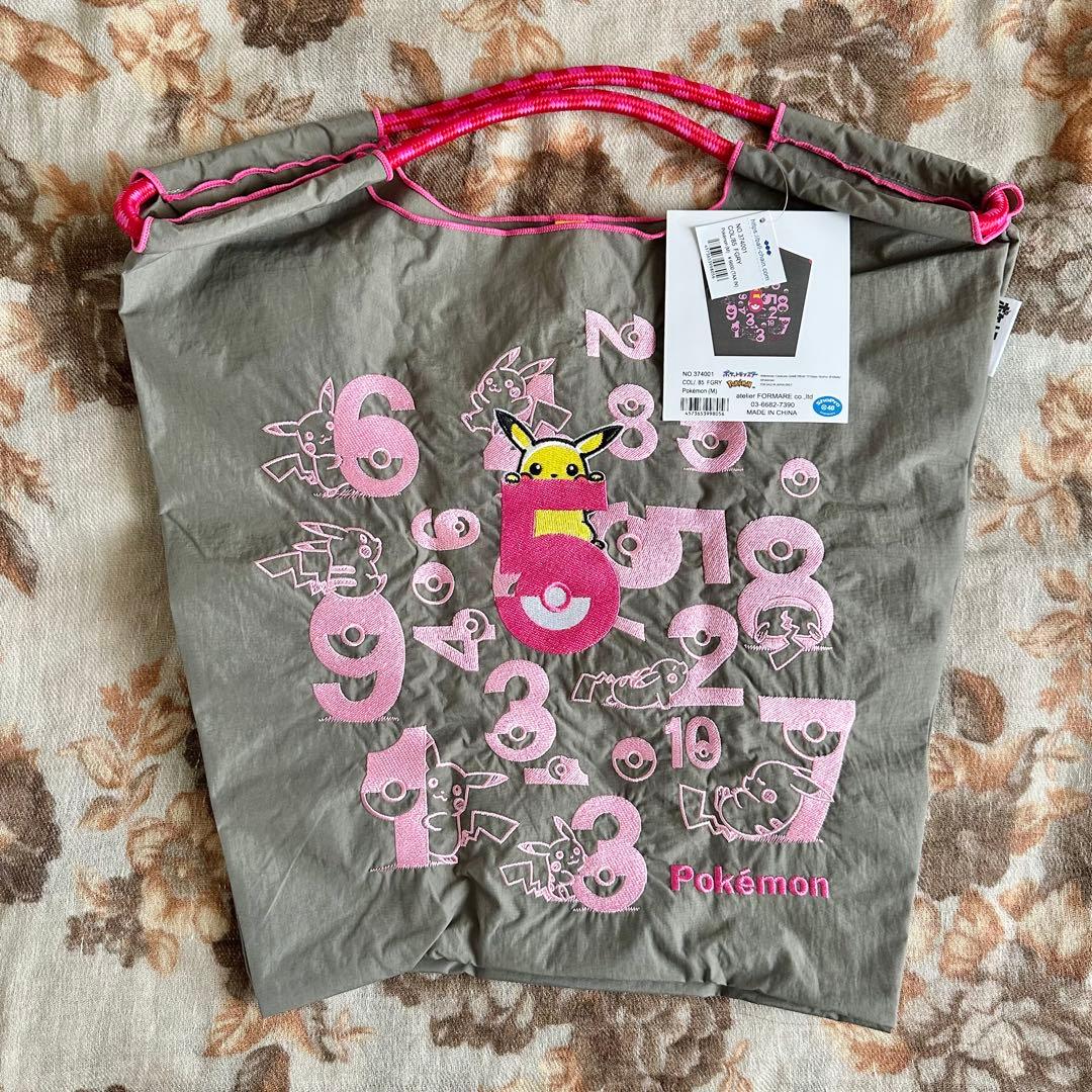 店舗限定】ボールアンドチェーン×ポケットモンスター エコバッグセット M