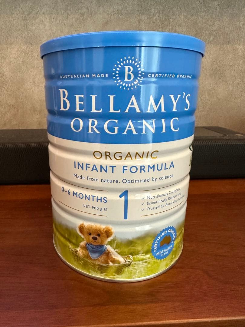 ワケ割値引き中！ベラミーズ オーガニック 粉ミルク step1 2缶