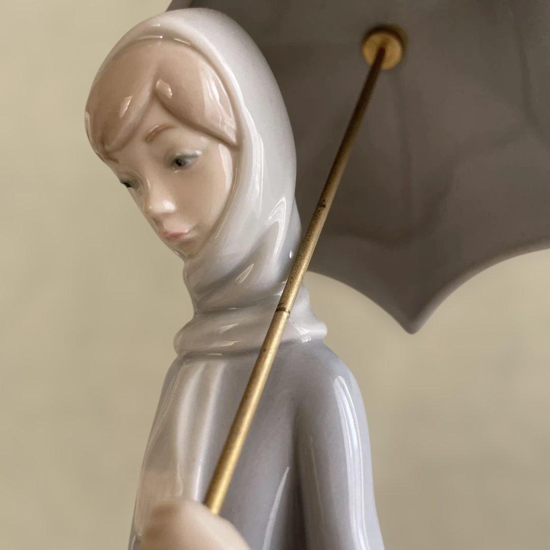 リヤドロ 傘を持つ少女とガチョウ - メルカリ