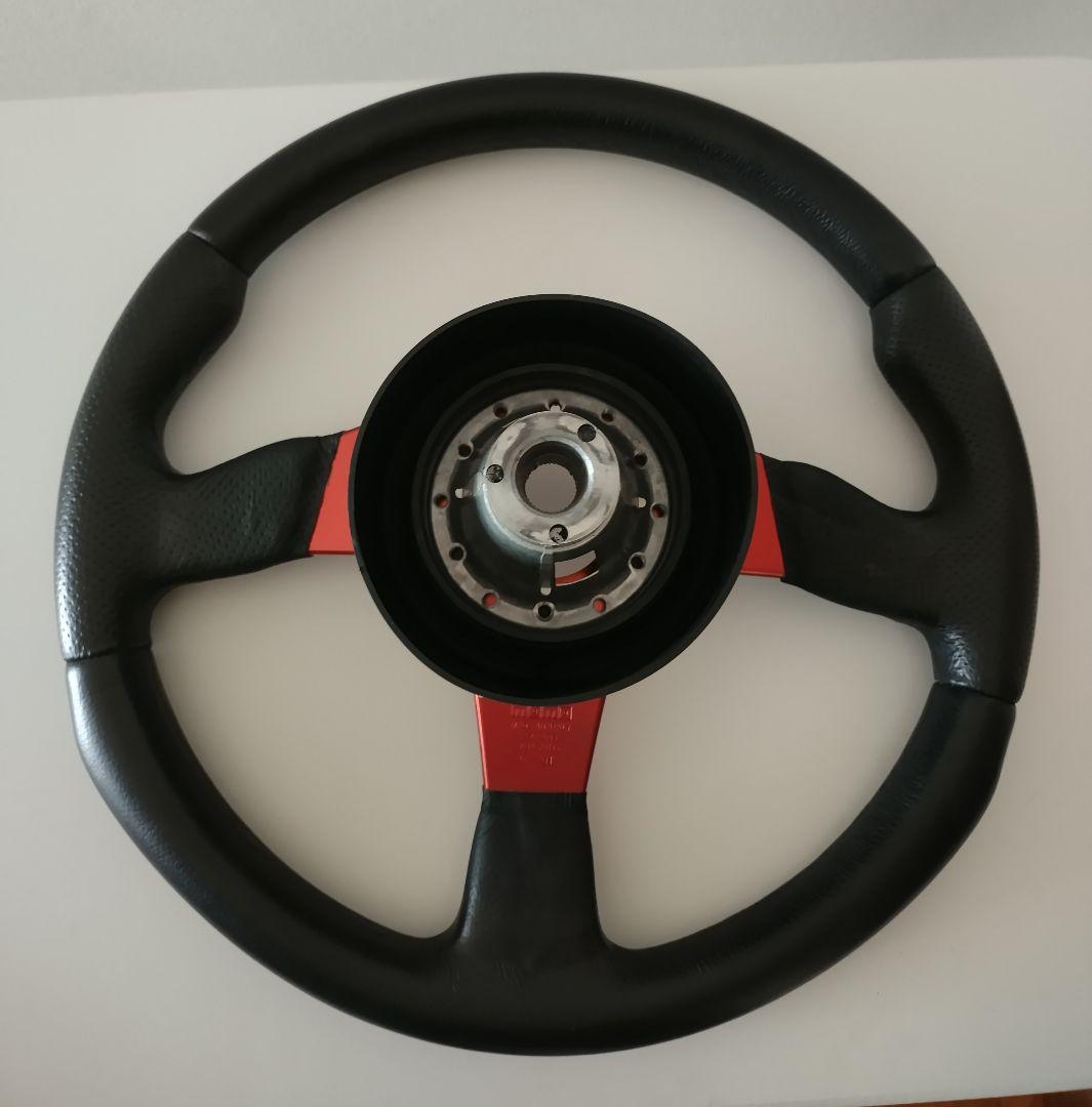 時限値下げ momo RACE ステアリング メタリックレッド TYP D35 - メルカリ