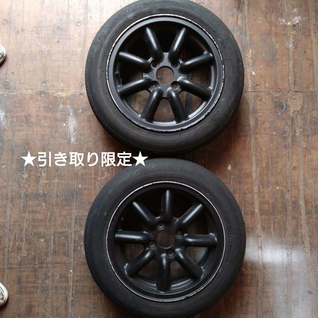 14インチ ブリヂストン ネクタイヤ ホイールセット BRIDGESTONE（ブリヂストン） 155/65R14 サマータイヤホイールセット