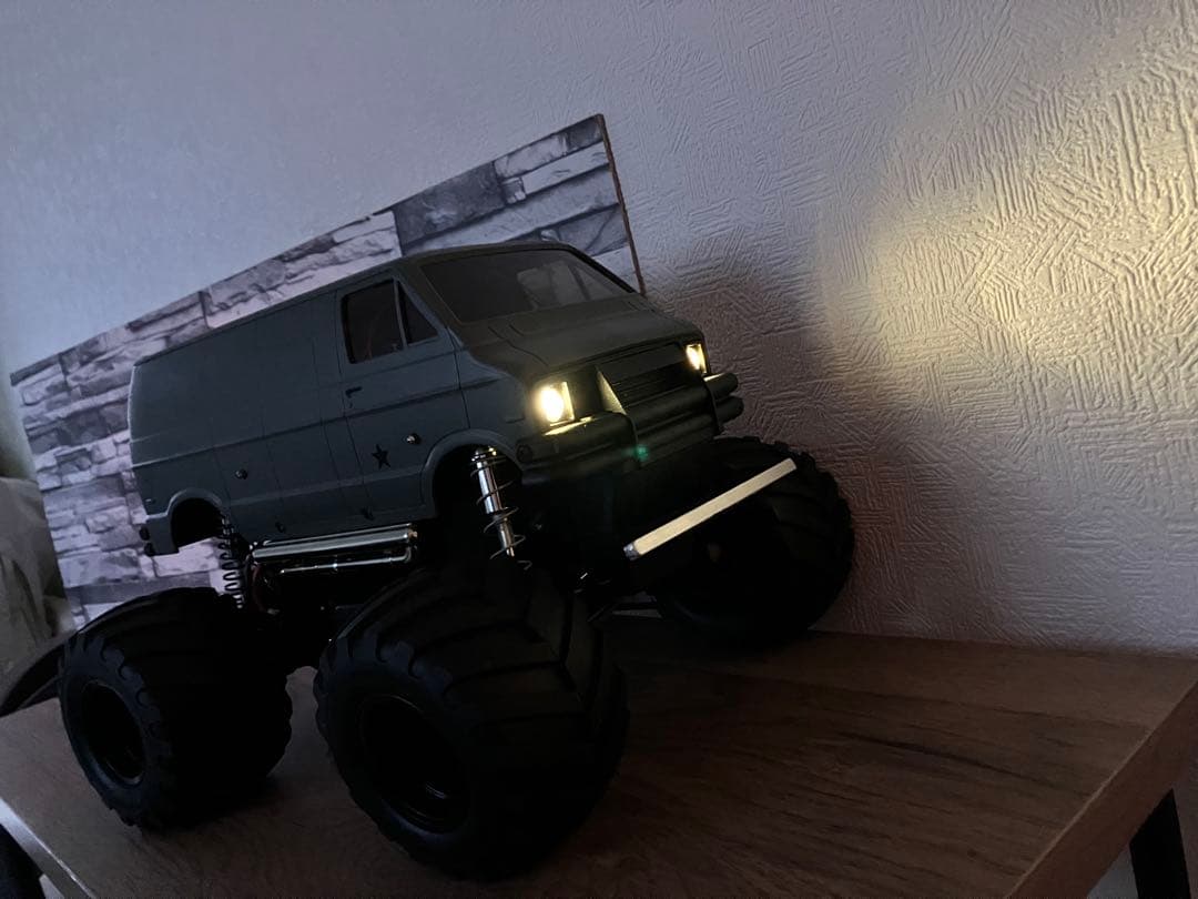 TAMIYA ランチボックス 遊び心ミリタリー風 CW-01シャーシ