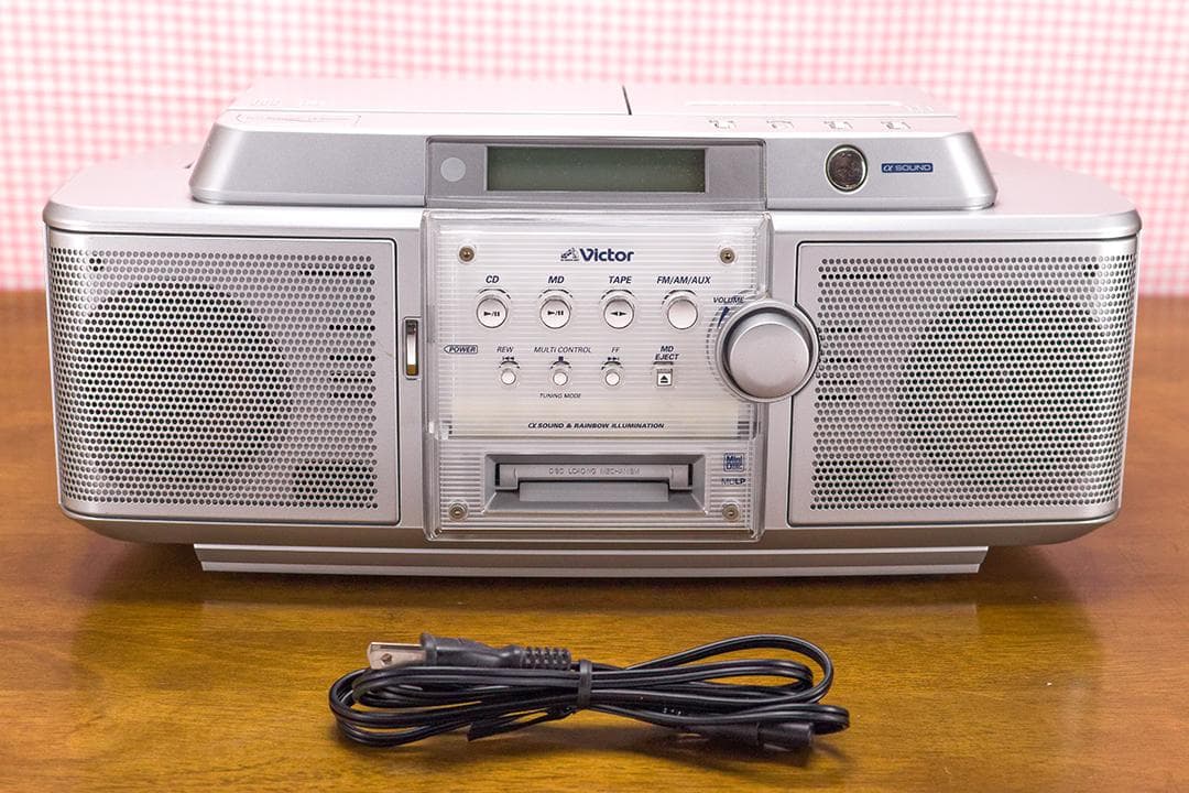 Victor ビクター CD/MDラジカセ Clavia RC-Z1MD - メルカリ