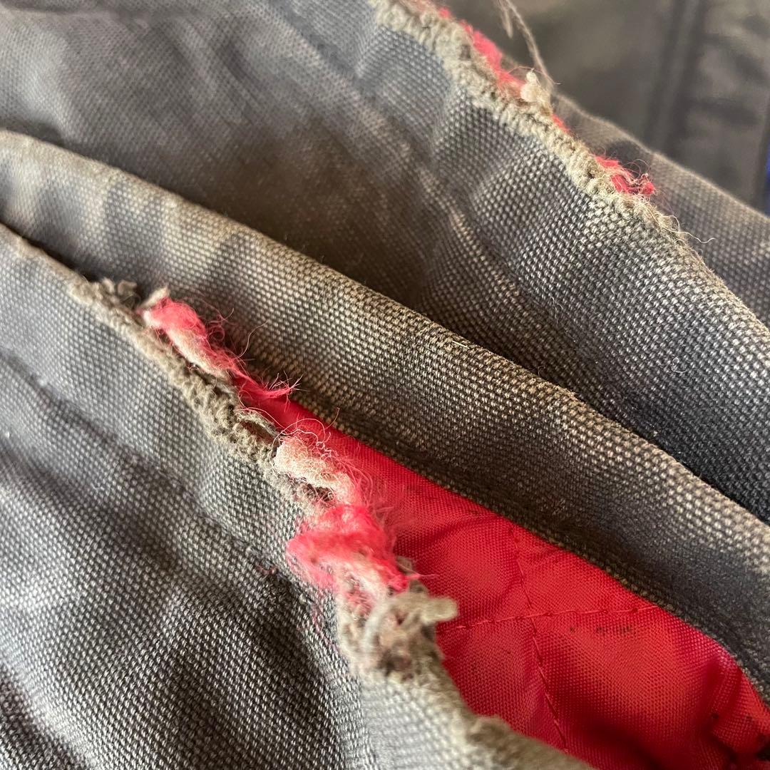 激レア】カーハートcarhartt ダブルニーオーバーオール 80s星タグL黒