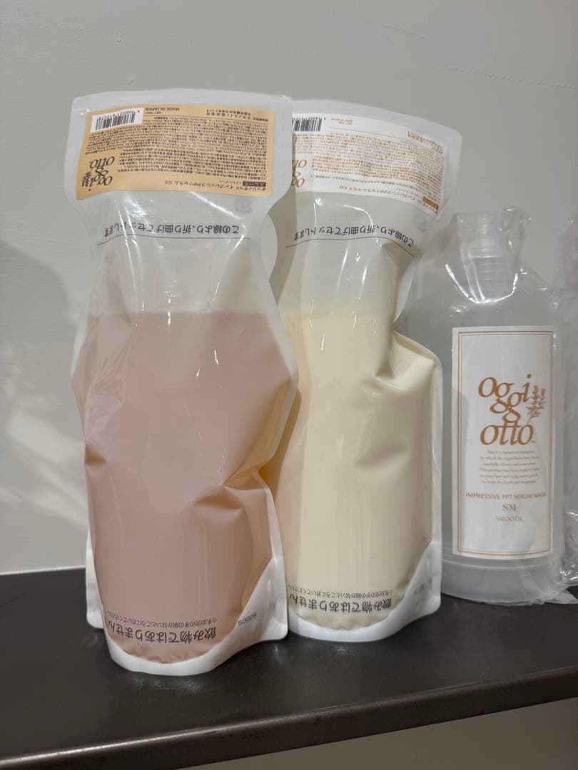 オッジィオット インプレッシブ シャンプートリートメント oggi otto オッジィオット インプレッシブPPTセラム SS スムース