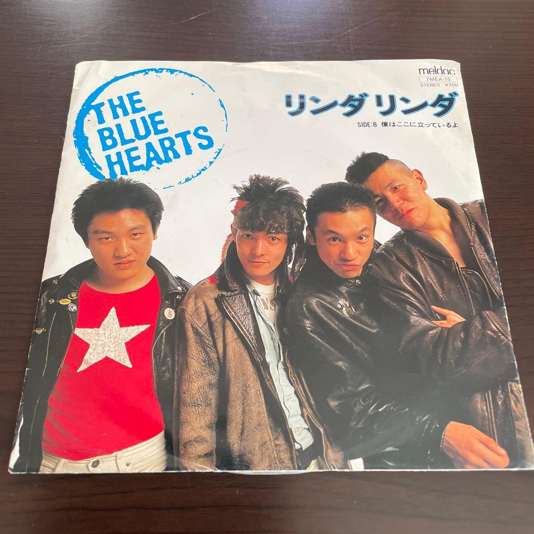 ブルーハーツ レコード 希少 オリジナル盤 '80s 当時物☆ダンボール