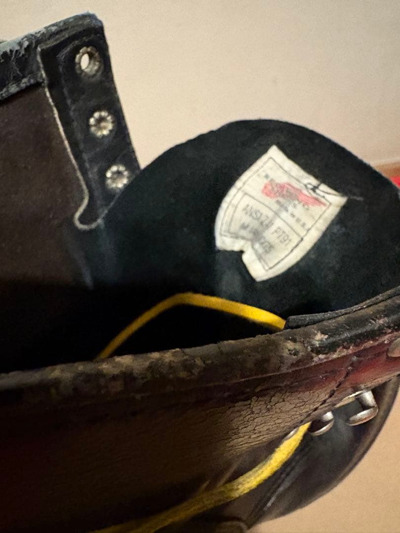 激安！ REDWING ロガーブーツ 8.5D PT91 茶芯 レッドウイング