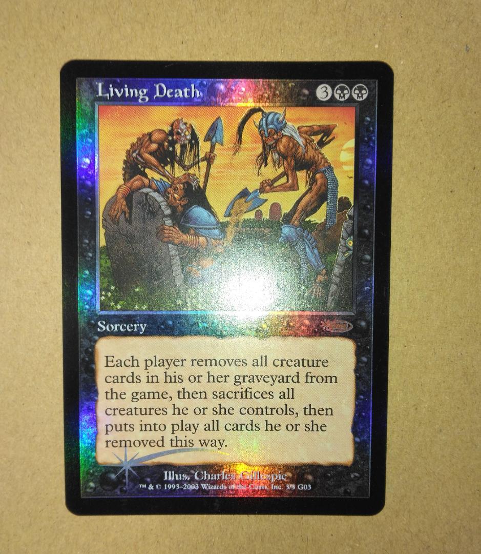 生ける屍 Living Death ジャッジ褒賞 プロモ Foil