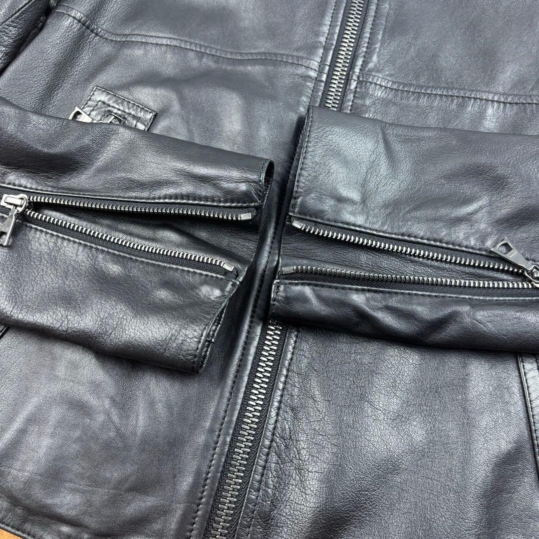 いまちゃん77 787-9様専用セオリー 羊革 シングル レザージャケット