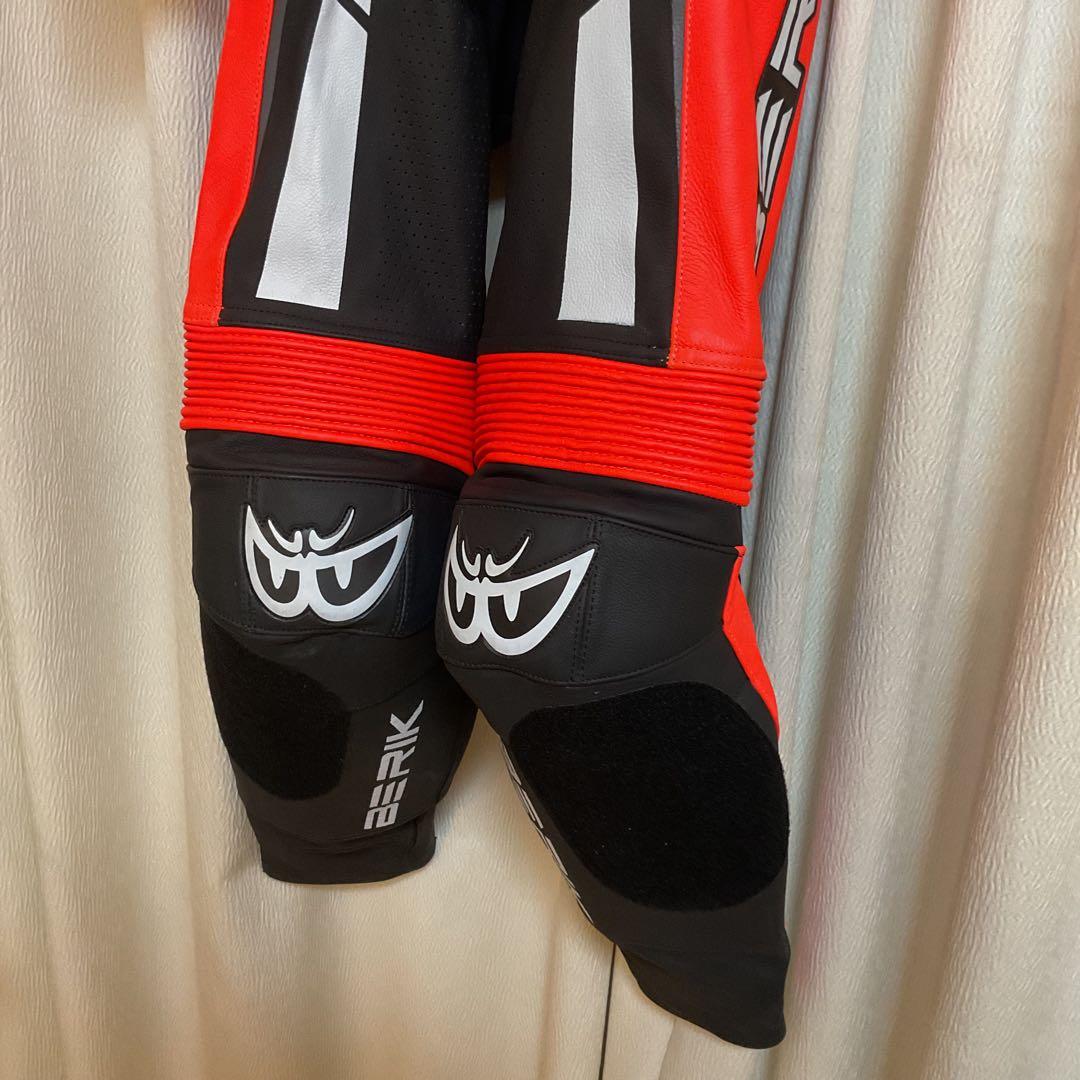 未使用】MFJ公認 BERIK ベリックレーシングスーツ56サイズBk.Re