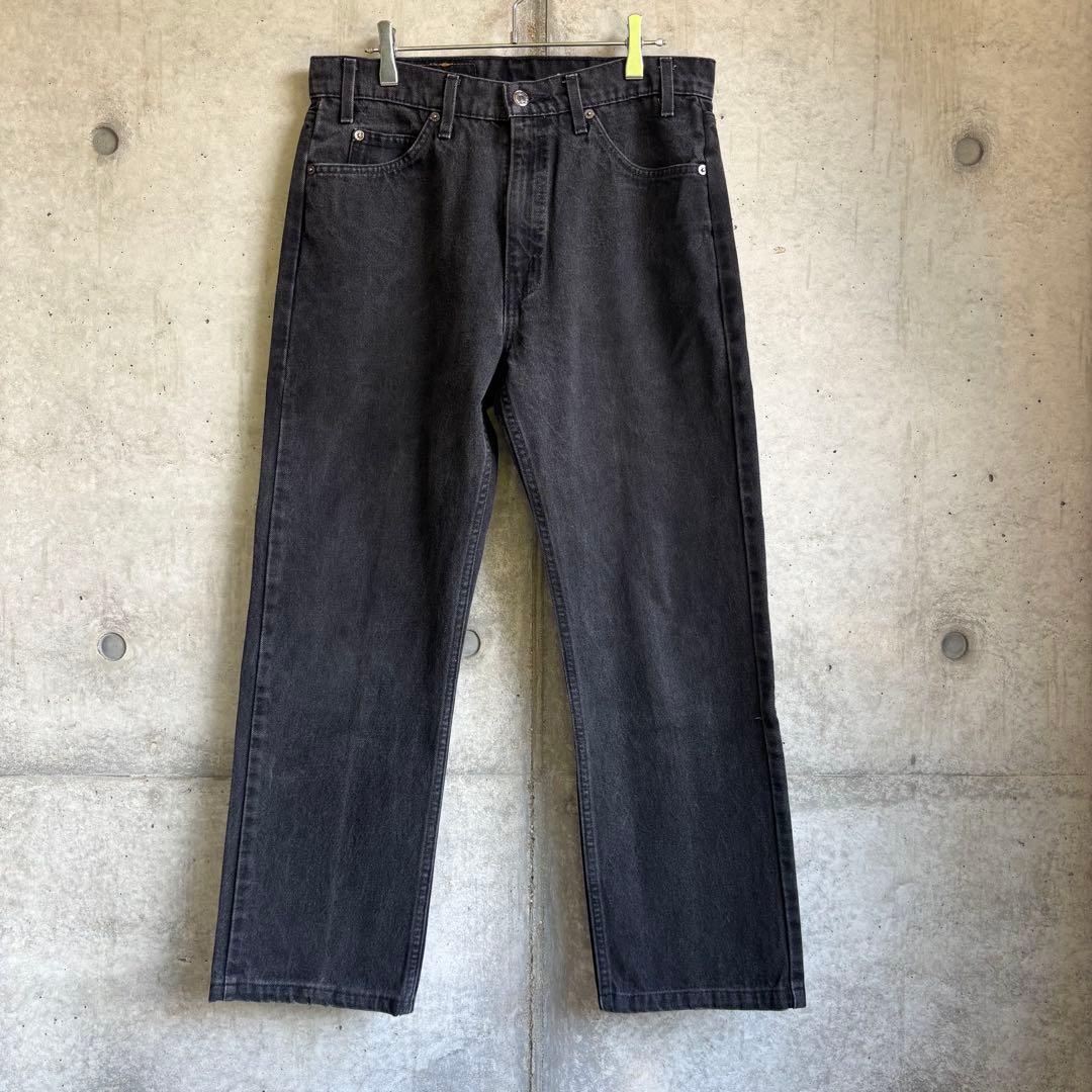 90s リーバイス 505 ブラックデニムパンツW33 オレンジタブ - メルカリ
