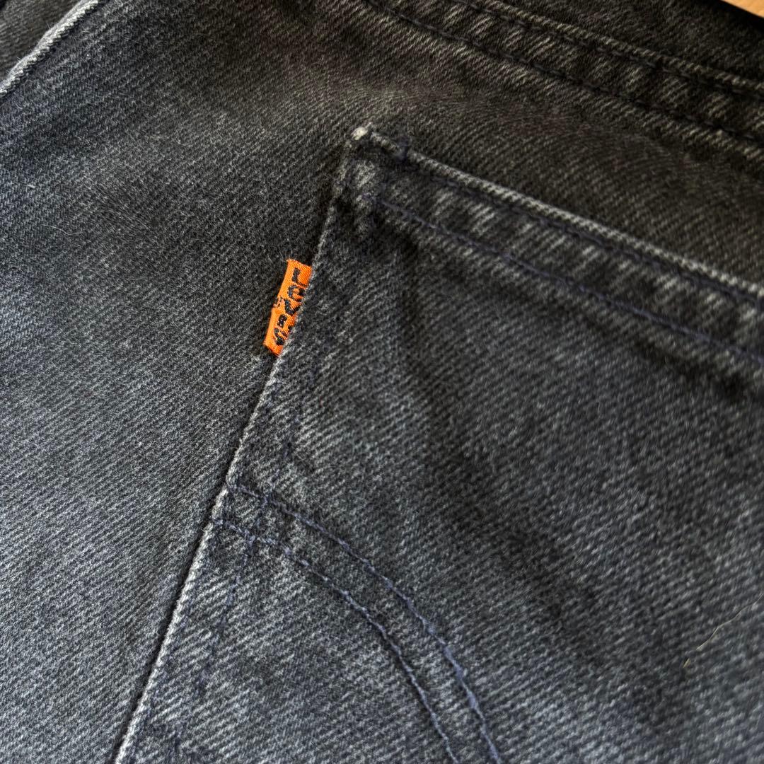 90s リーバイス 505 ブラックデニムパンツW33 オレンジタブ - メルカリ