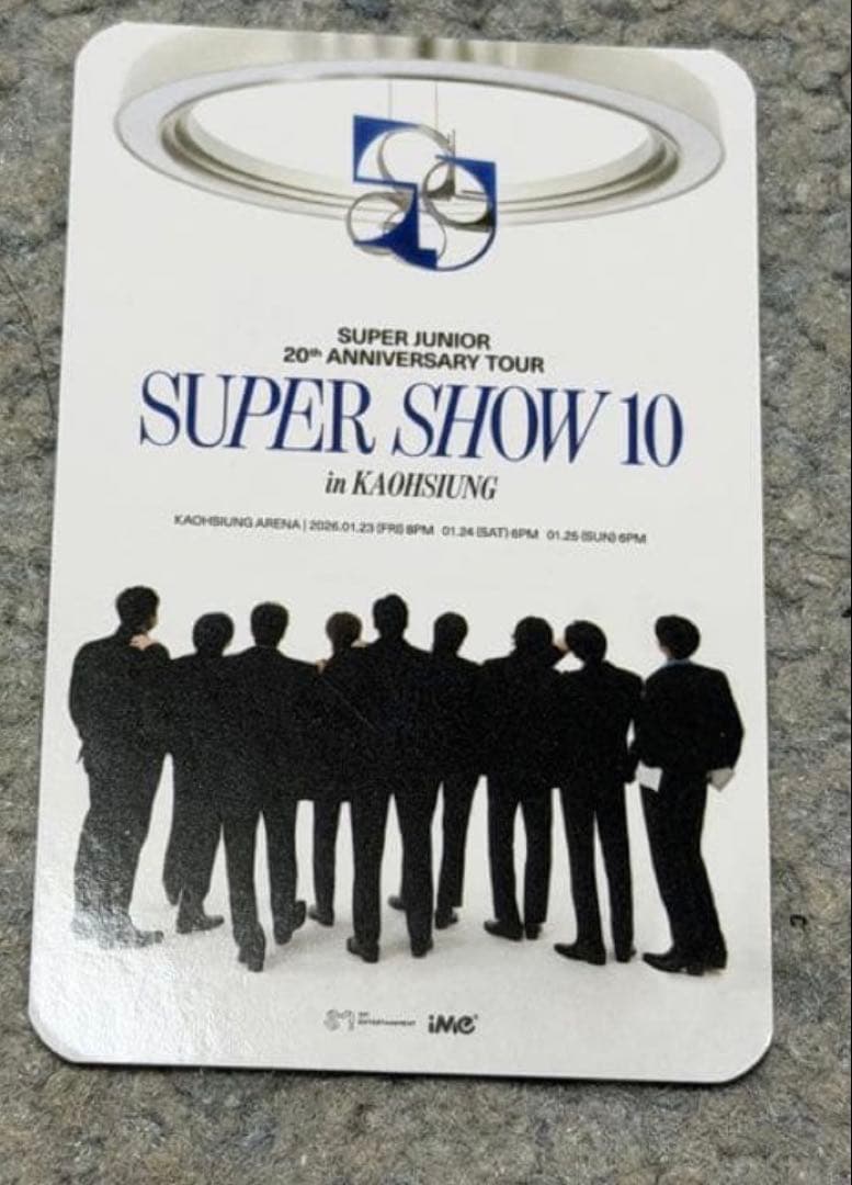 SUPERJUNIOR SUPERSHOW10 高雄 入場特典トレカ ドンへ - メルカリ
