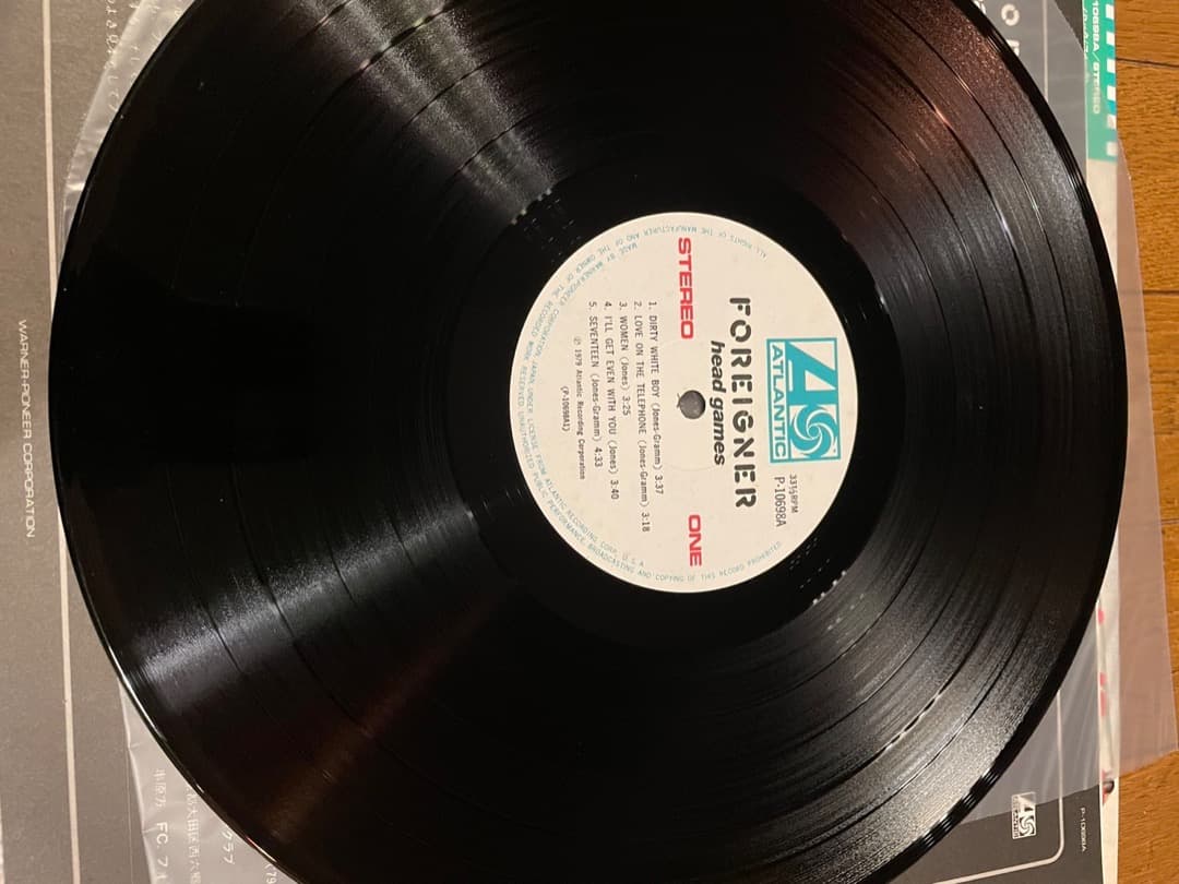 国内初盤 帯付】 FOREIGNER / Head Games【LPレコード】 - メルカリ