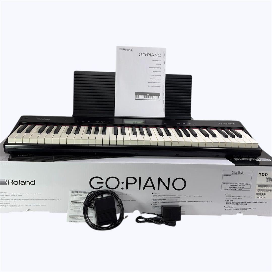 ローランド Roland GO-61P GO:PIANO エントリーキーボード Roland GO：PIANO GO-61P【エントリー・キーボード】｜島村楽器 アミュ